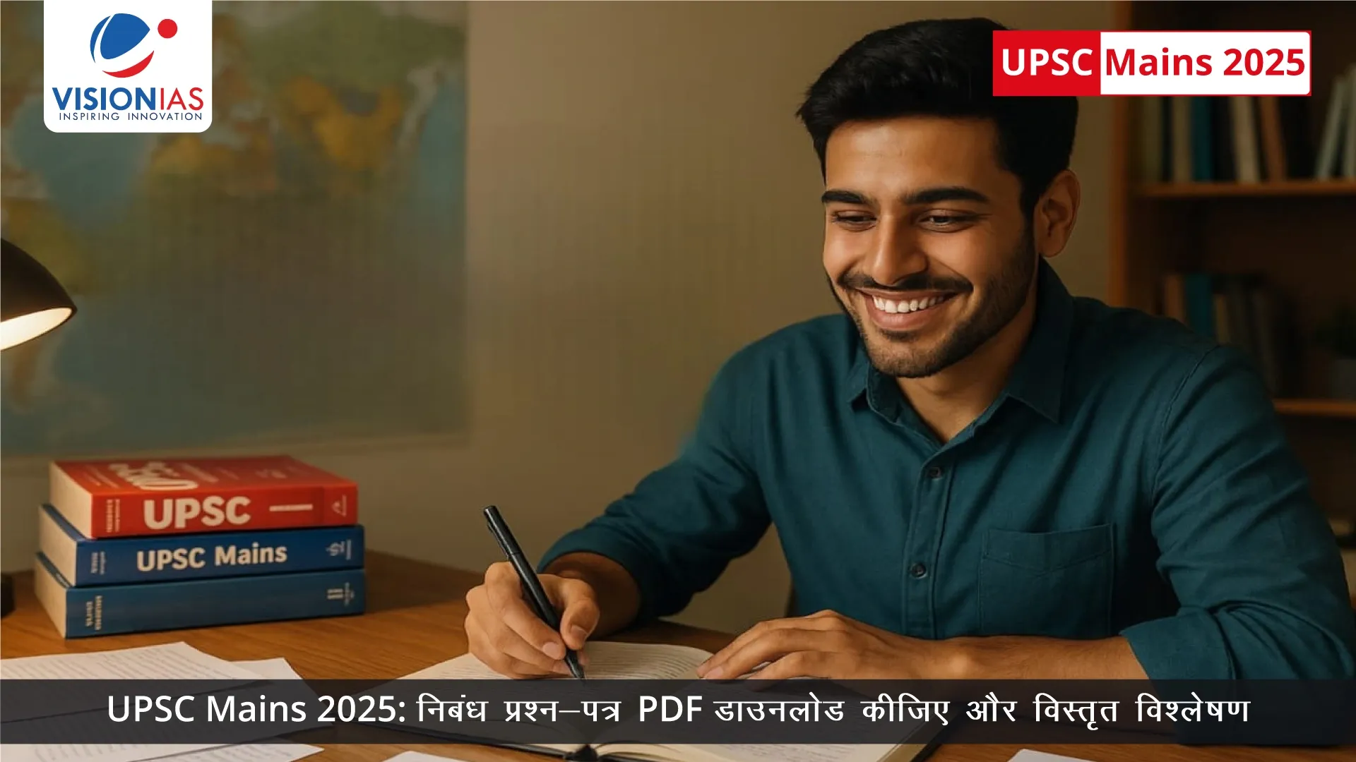 UPSC Mains 2025: निबंध प्रश्न-पत्र PDF डाउनलोड कीजिए और विस्तृत विश्लेषण