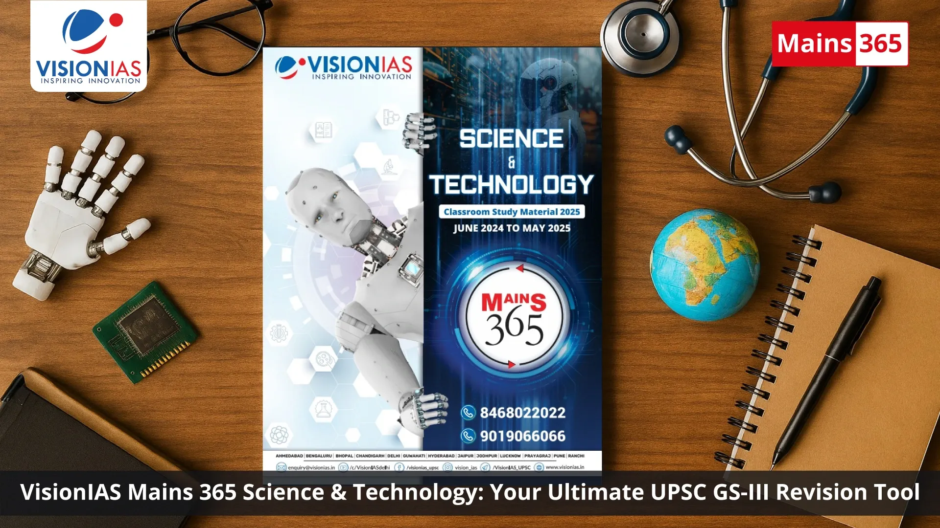 VisionIAS Mains 365 Science & Technology: Your Ultimate UPSC GS-III Revision Tool