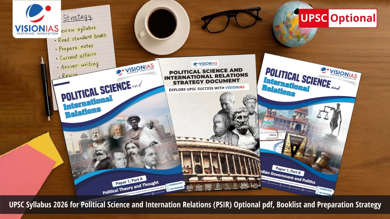 UPSC Syllabus 2026 for Political Science and Internation Relations (PSIR) Optional pdf, Booklist and Preparation Strategy
