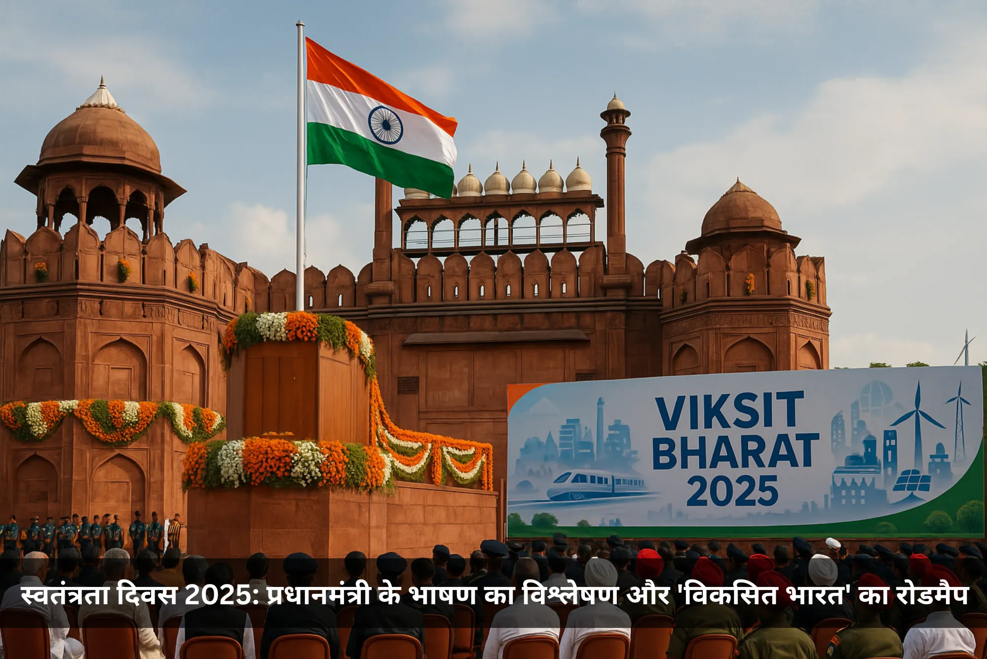 स्वतंत्रता दिवस 2025: प्रधानमंत्री के भाषण का विश्लेषण और 'विकसित भारत' का रोडमैप