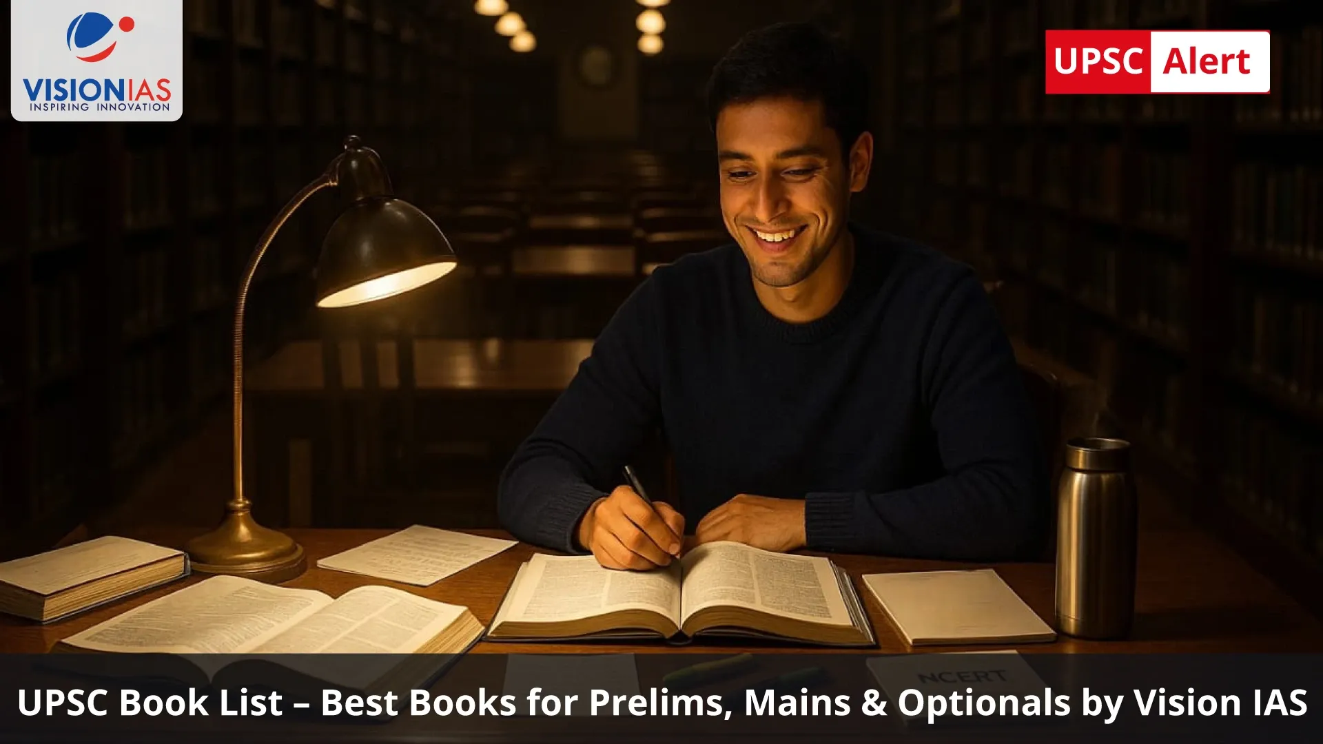 UPSC Book List – Best Books for Prelims, Mains & Optionals by Vision IAS