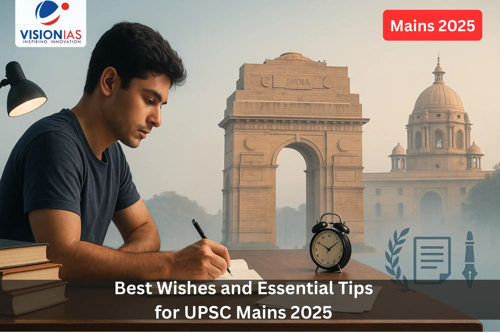 Best Wishes and Essential Tips for UPSC Mains 2025