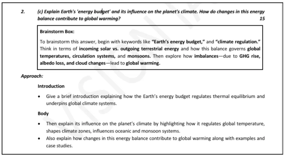 energy budget