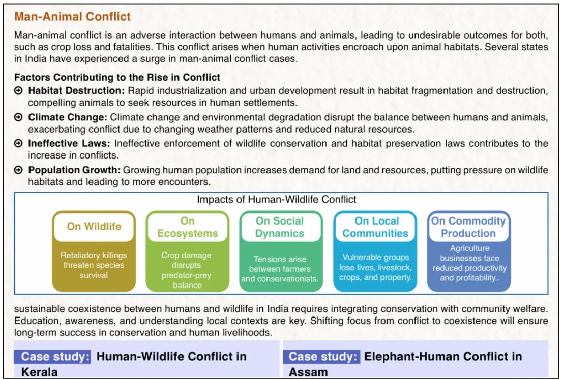 Man Animal Conflict