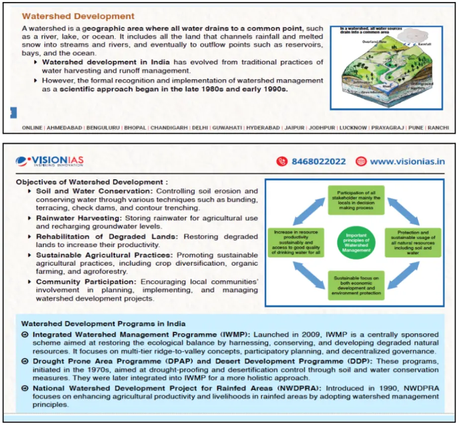 Watershed development