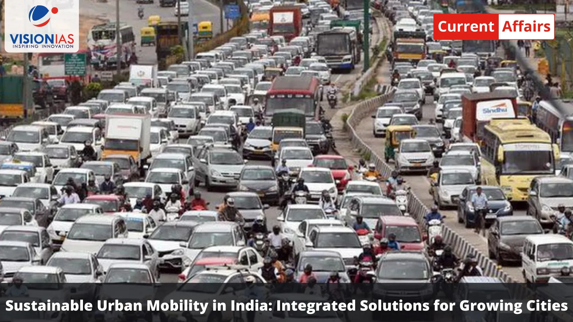 Sustainable Urban Mobility in India: Integrated Solutions for Growing Cities