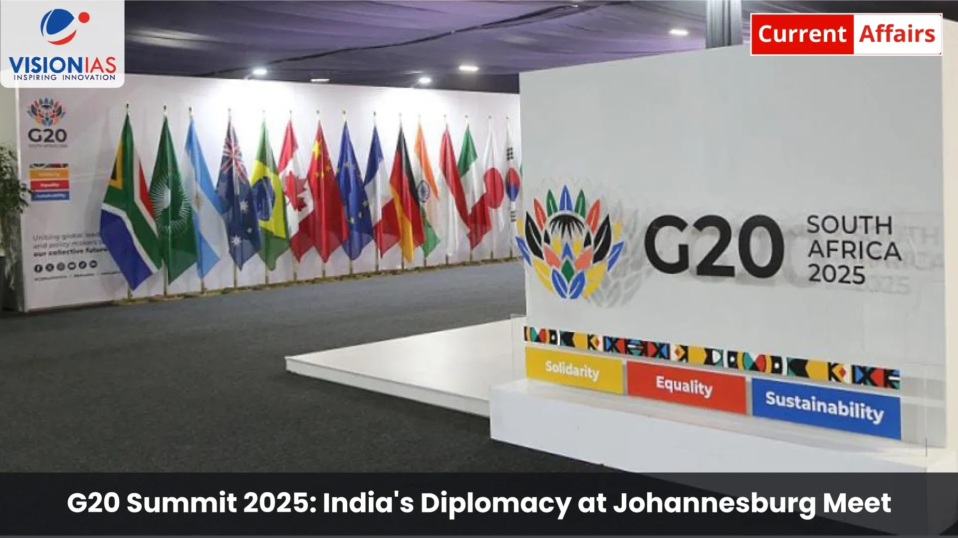 G20 Summit 2025: India's Diplomacy at Johannesburg Meet