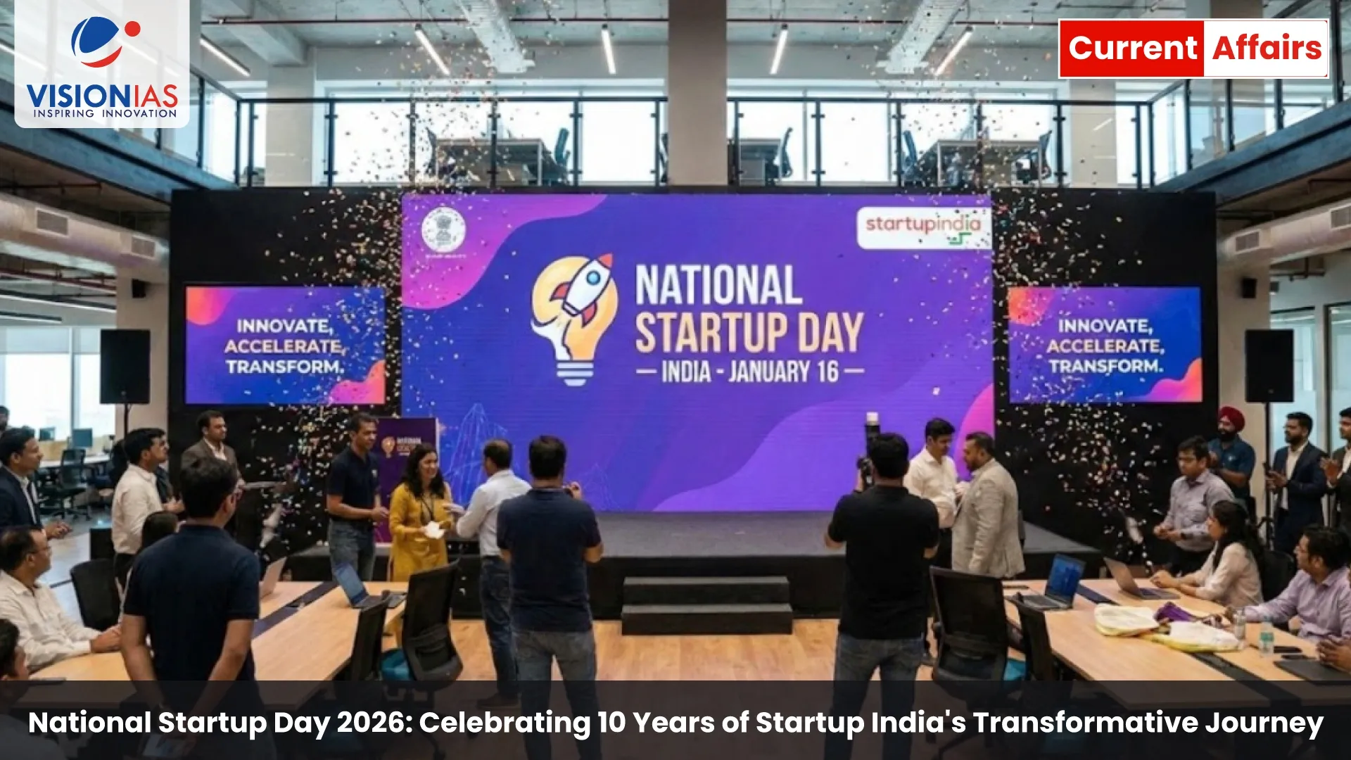 National Startup Day 2026: Celebrating 10 Years of Startup India's Transformative Journey
