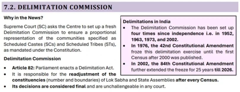 Delimitation Commissions