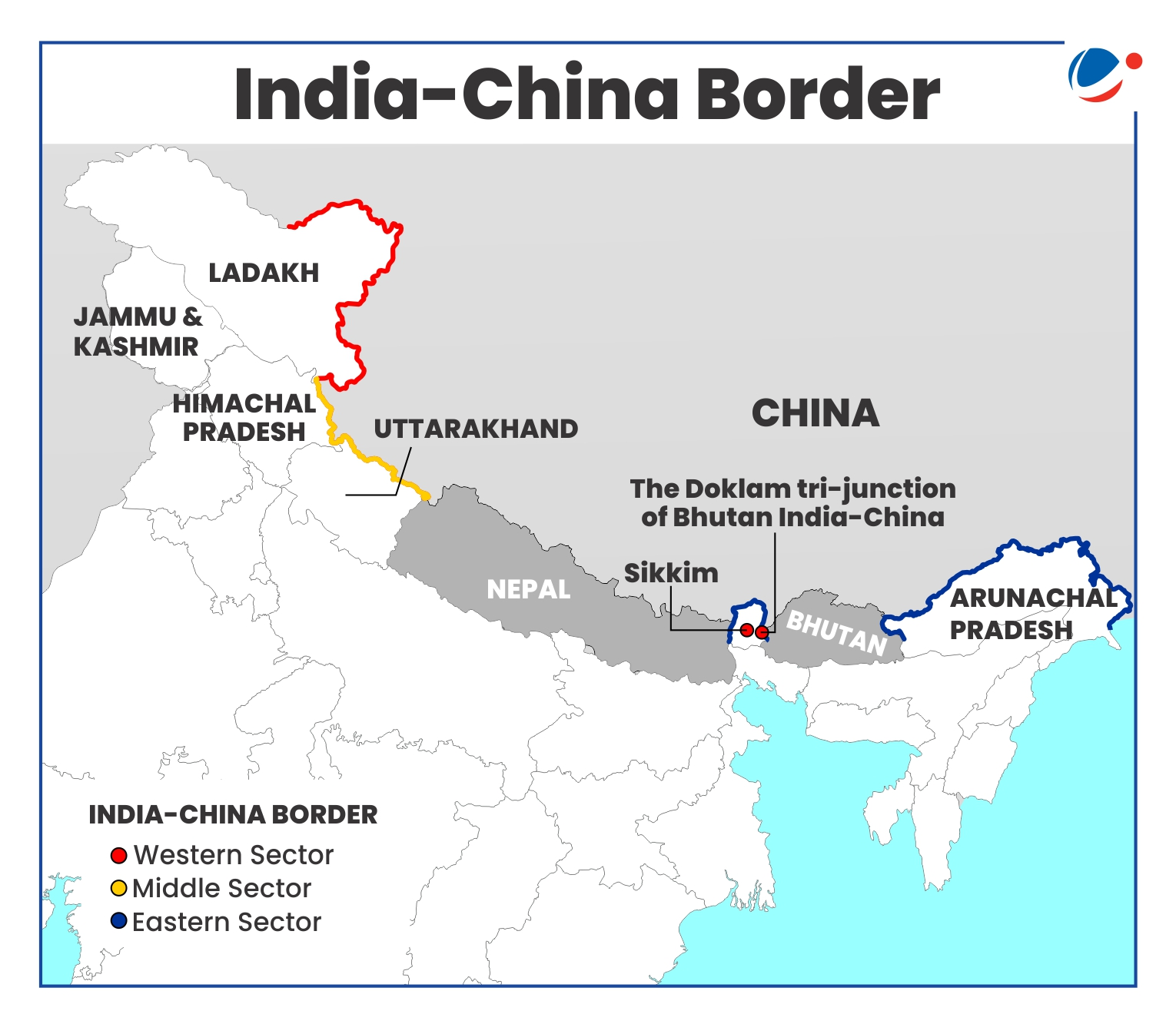 india china border