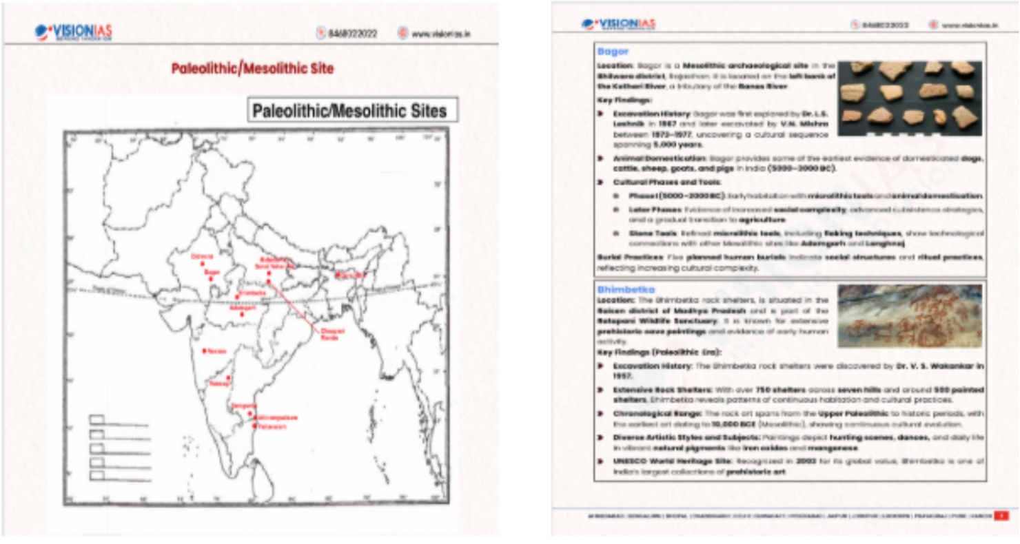 upsc History Optional Maps
