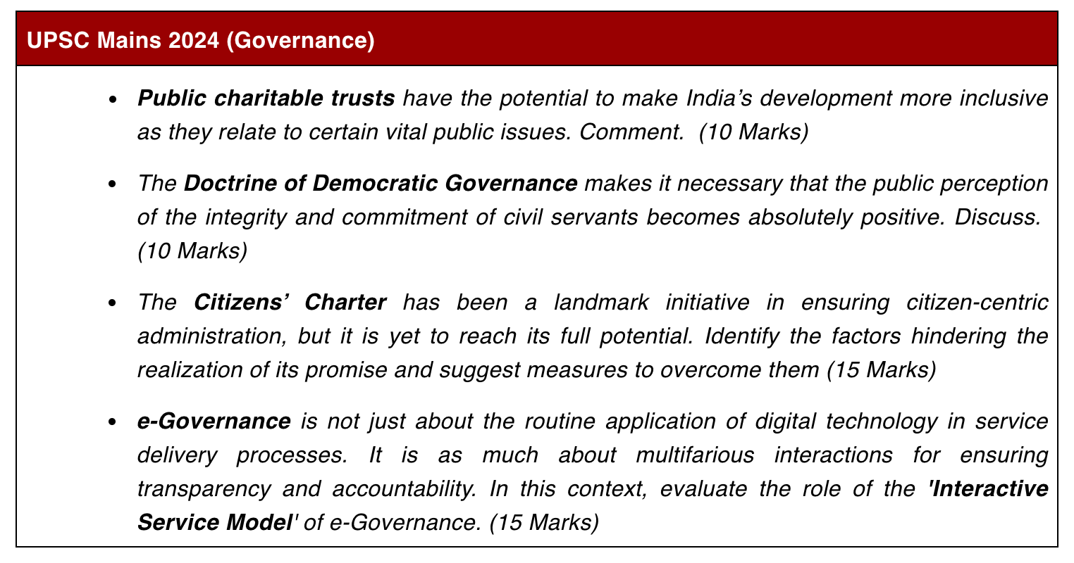 governance optional upsc