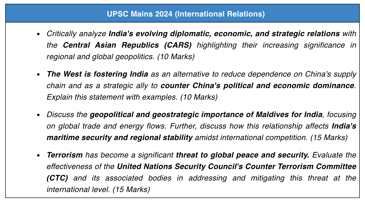 international relations upsc
