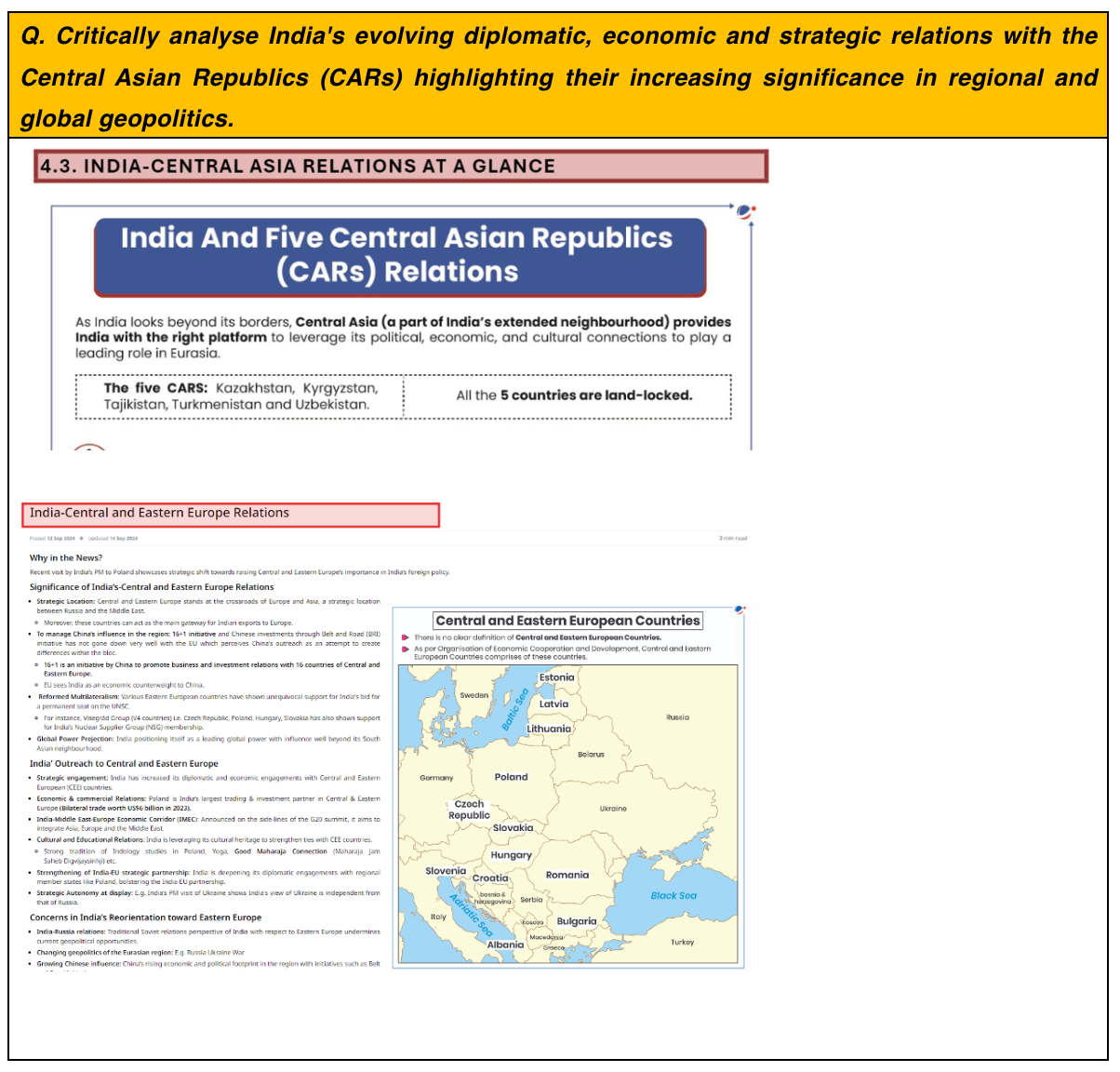 international relations upsc