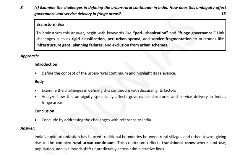 Geography Optional Paper 2