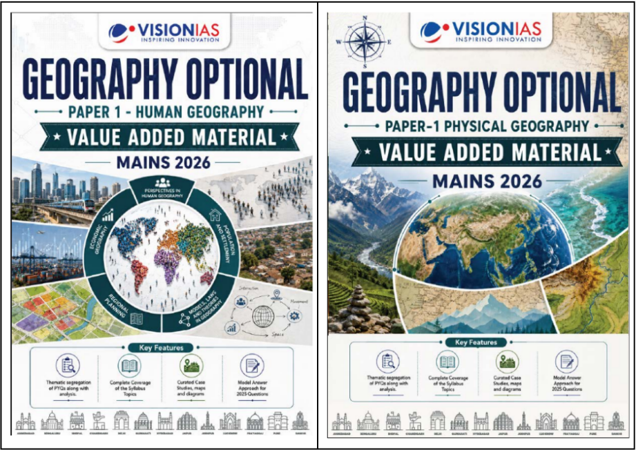 VisionIAS VAM optional geography